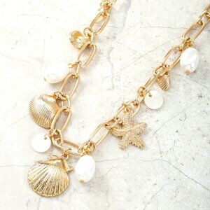 COPY - GOLDSTONE COASTAL CHARM NECKLACE - PIECE
